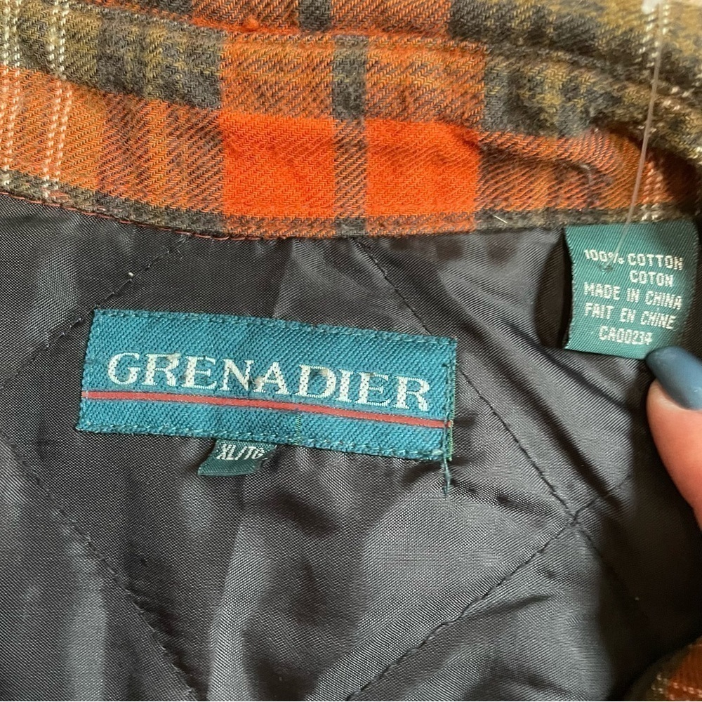 Grenadier Vintage Red Plaid Jacket Size XL - Picture 3 of 8